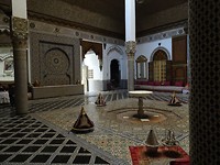 Binnenplaats prive huis