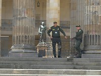 Bewakers voor het parlement