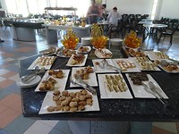Lopend buffet, koekjes en cakejes