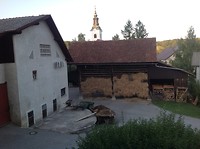 Uitzicht vanaf balkon