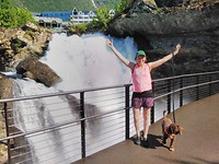 Geiranger water fall walk