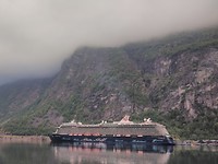 Low clouds in the morning