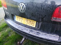 Summary May license plate
