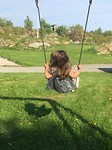 Gwyn swinging, Lyso camping
