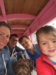 In a 'bus' on a playground in Kristiansund