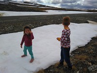 Snow! Stekenjokk plateau