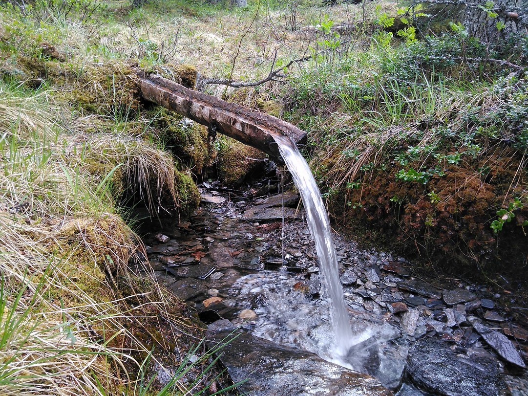 Old 'water pipe'