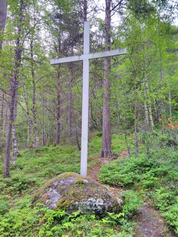 Execution place in the woods