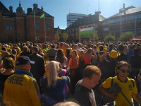 Swedish soccer match