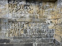 Muurinkerving Borobudur