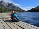 Bariloche, het verborgen meer. Je moest even zoeken....