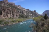 rio Limay, bij de vinger van God