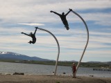 vrijuit in de wind, kade Puerto Natalis
