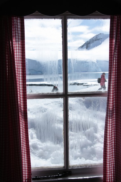 steamy window?