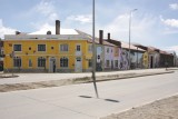 oude havengebouwen, verstopt achter trompe l'oeil