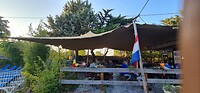 Terrasje camping Le Botanic