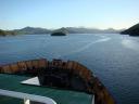 Prachtig uitzicht vanuit de boot!