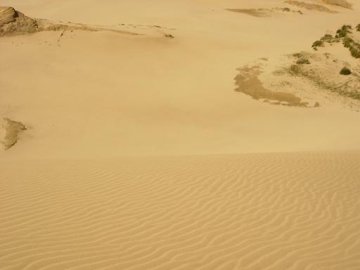 Zand, zand en nog meer zand....