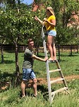 Jytte en Rens in Fruita