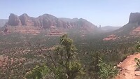 Wandeling door de bergen om Cathedral Rock bij Sedona