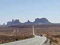 Uitzicht op Monument Valley