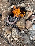Worst op de BBQ