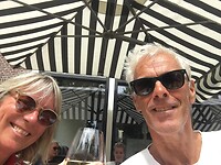 Terrasje bij Badhotel Bruin