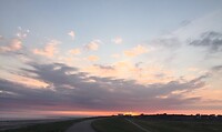 Zonsondergang Norderney