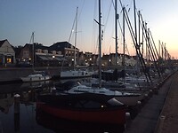 Stadshaven om 20:30 uur
