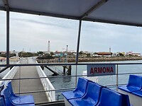 Farol vanaf de pont gezien
