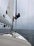 Dirk in de mast
