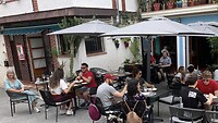 Lunch in oude stad