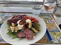 Lunch aan boord