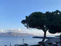 Uitzicht vanuit Salina op Lipari