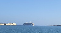 Costa Fortuna vertrekt