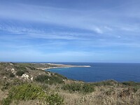Uitzicht over Adriatische zee