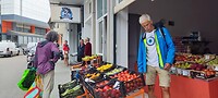 Vers fruit en mooie groente