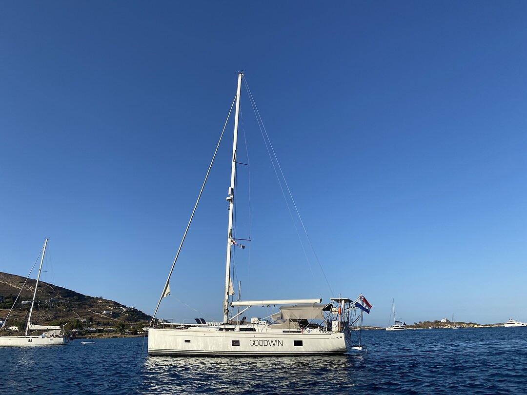 Goodwin bij Paros