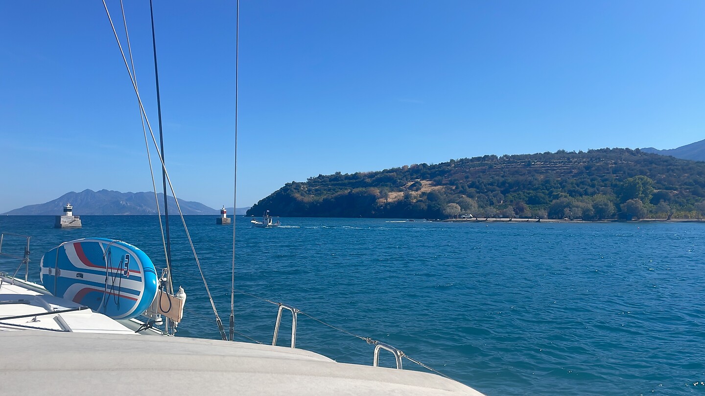 Ankerbaai bij Epidaurus