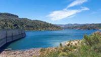 Stuwmeer bij Béznar