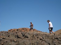 Uitzichtpunt in Messum Crater