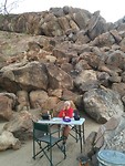 Campsite Elephant Rock, gevaarlijk!!!