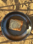 wentelteefje, ontzettend oud brood, toch weer lekker!