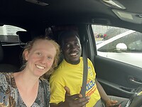 Ata Junior, mijn taxi driver