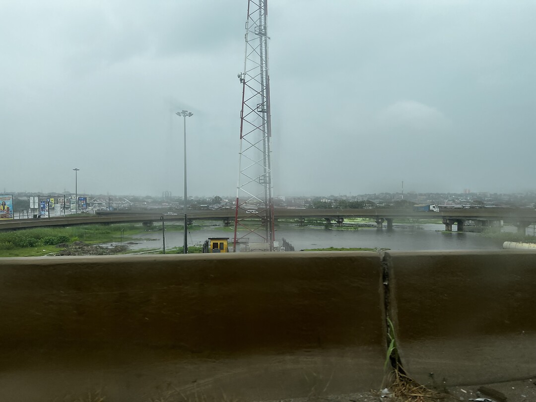 Regen en gebrek aan afwatering
