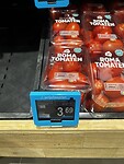 Hier zijn de tomaten ook niet bepaald goedkoop 🍅
