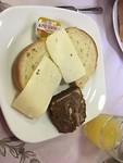 ontbijt in het hotel in Athene