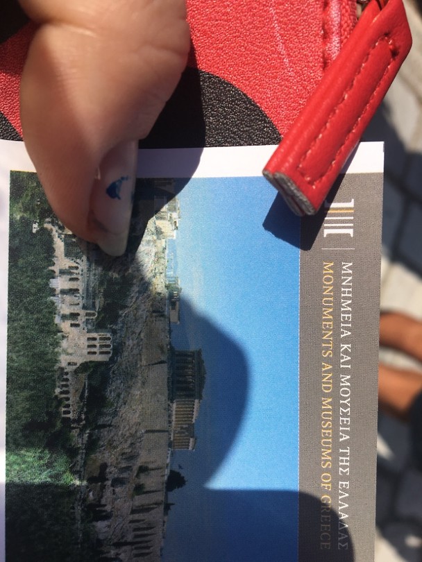 Ticket voor akropolis