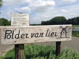 Startpunt door de Polder van Lier