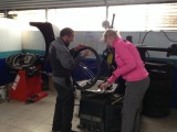 In de TOP garage